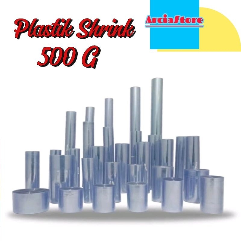 Plastik Shrink/ Plastik Segel/ PVC Shrink - 500 g