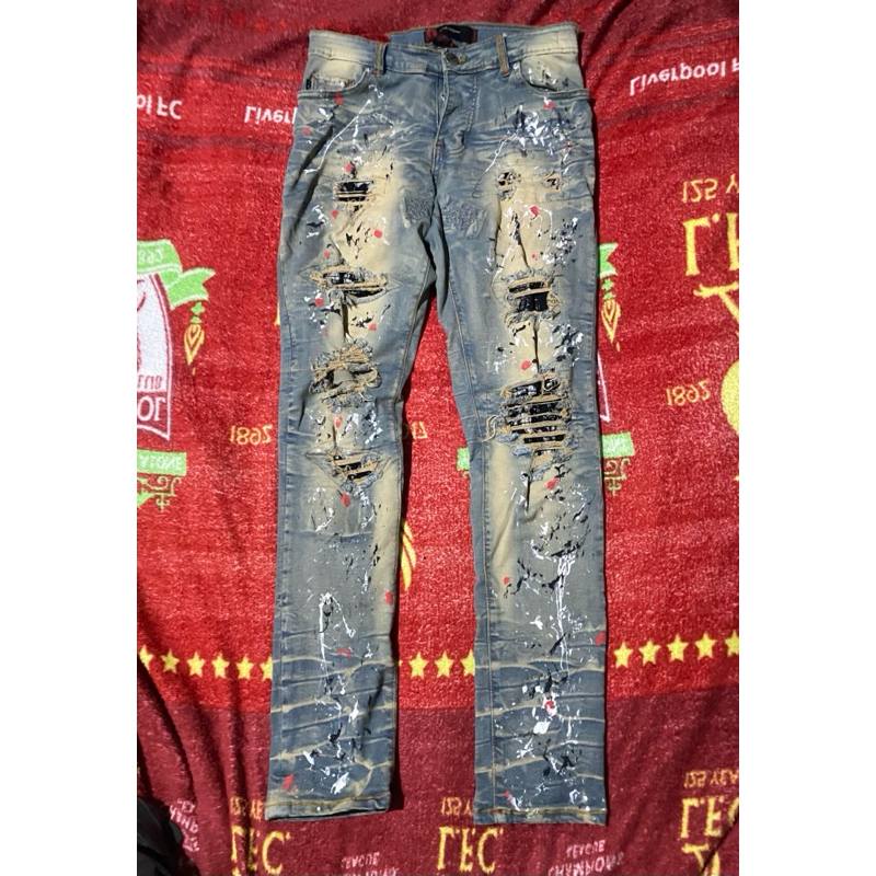 celana skinny jeans denimitup second