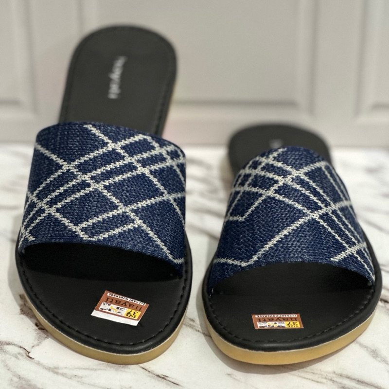 sendal wanita selop rajut sendal wanita flat sendal wanita santai sendal wanita 2025 sendal hayati s