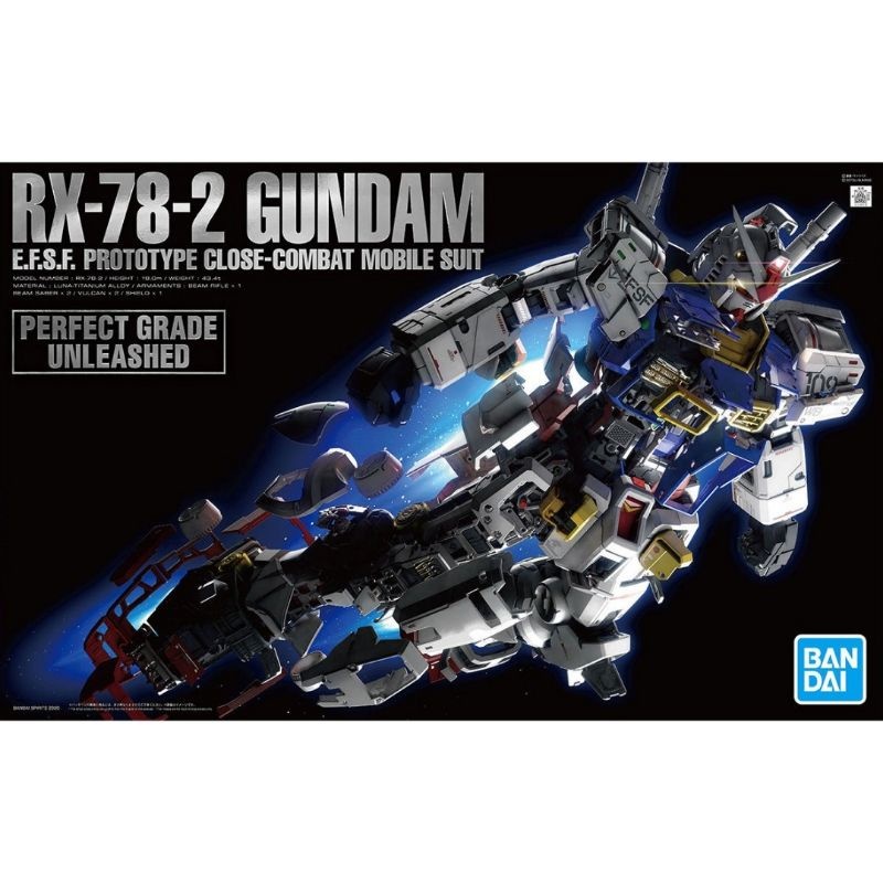 PG 1/60 RX-78-2 Gundam Perfect Grade Unleashed Bandai