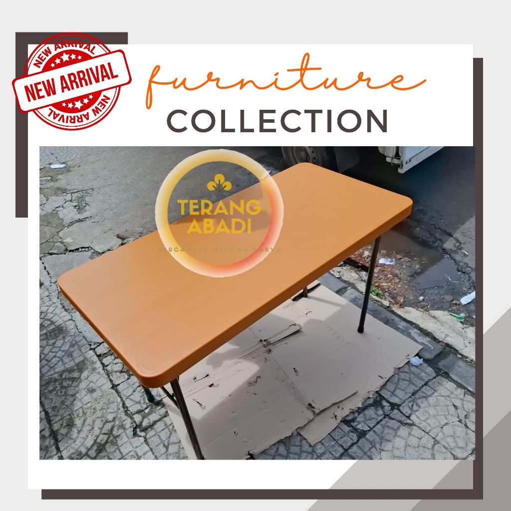 Samiafdol_ [] Meja Lipat Jumbo Adjustable/ Meja Lipat Portable/ Meja Lipat Nandos/ Meja Lipat Uk 122