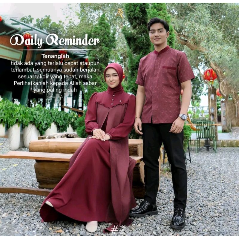 ANDINA DRESS ( SERIES2) / ZUAINA DRESS KOKO COUPLE , BAJU LEBARAN,GAUN KONDANGAN , MEWAH, MOTiF EXCL