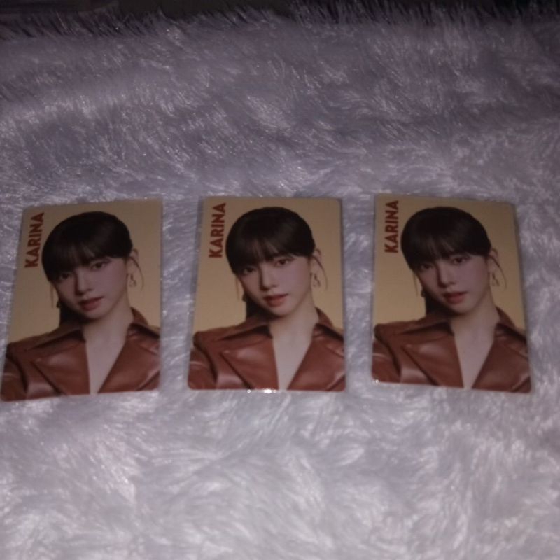 Official ‼️photocard Karina Aespa × nabati