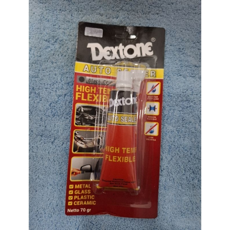 

lem Dextone auto Sealer 70gr ( hitam )