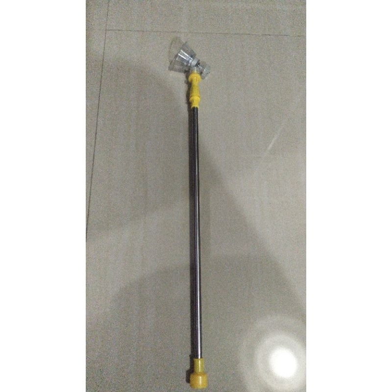 STIK DOUBLE HITAM / MANUAL / STICK SPRAYER ELEKTRIK (820)NOZZLE KABUT SPUYER KABUT SPUYER ADJUSTABLE