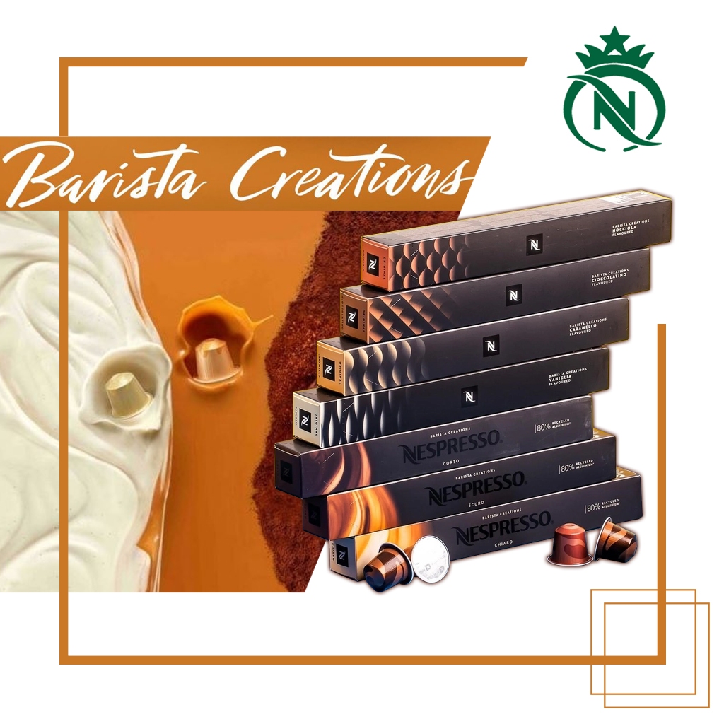 

Capsule Nespresso Barista Creations Series All Varian Original Nestle - Kopi Kapsul Pack