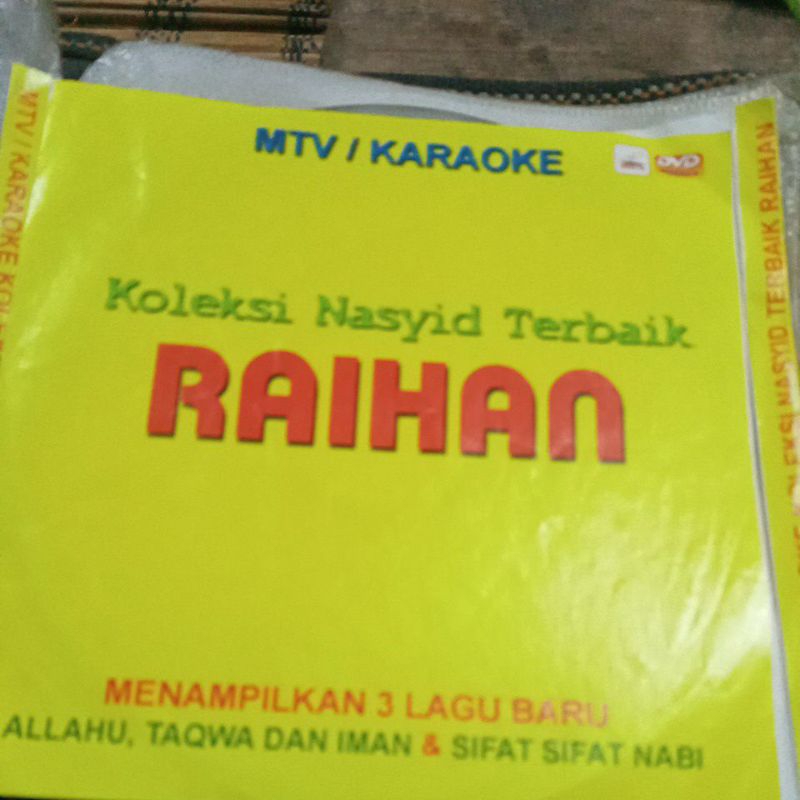 VCD KOLEKSI NASYID TERBAIK RAIHAN REL022