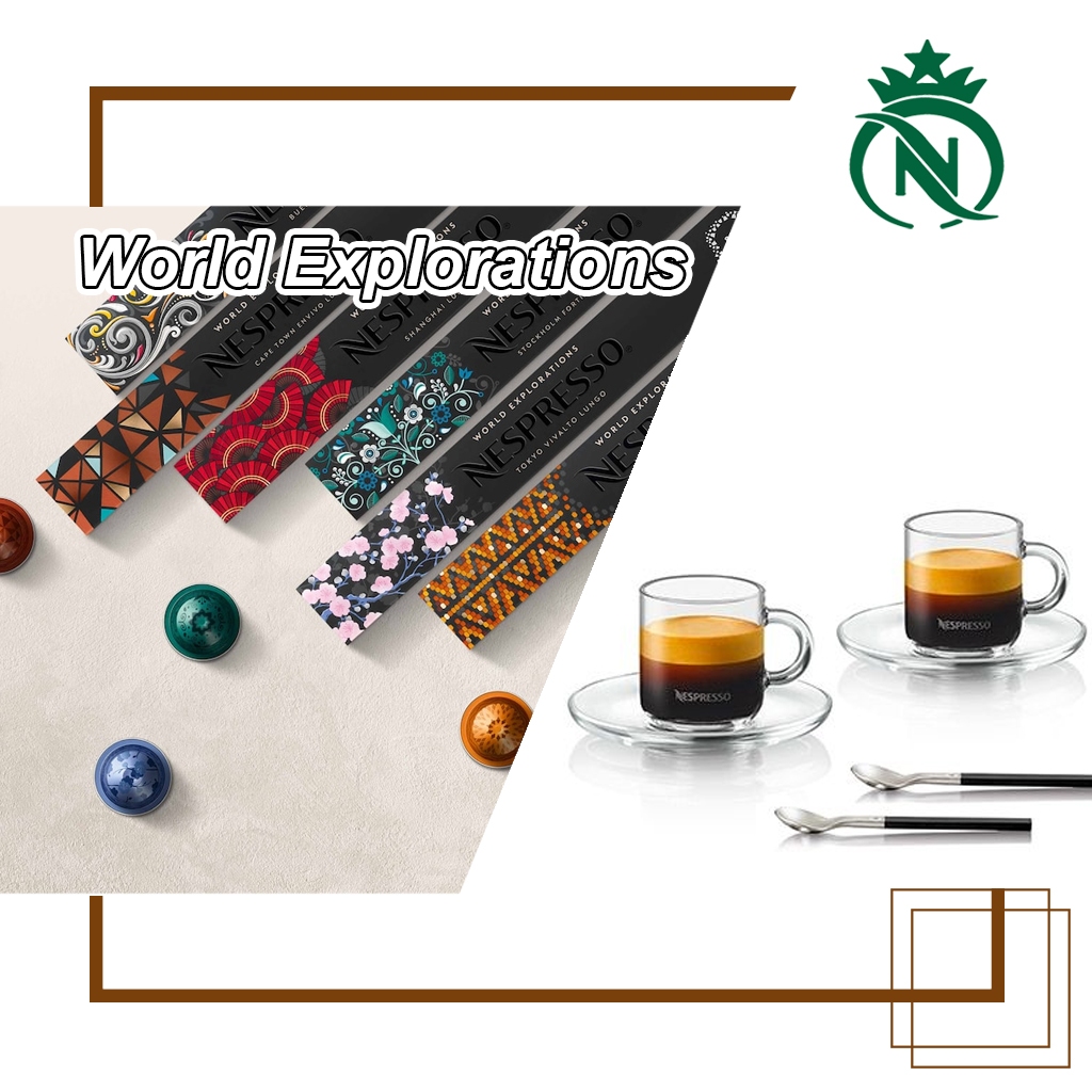 

Capsule Nespresso World Explorations All Varian Rasa - Kopi Kapsul Original Nestle