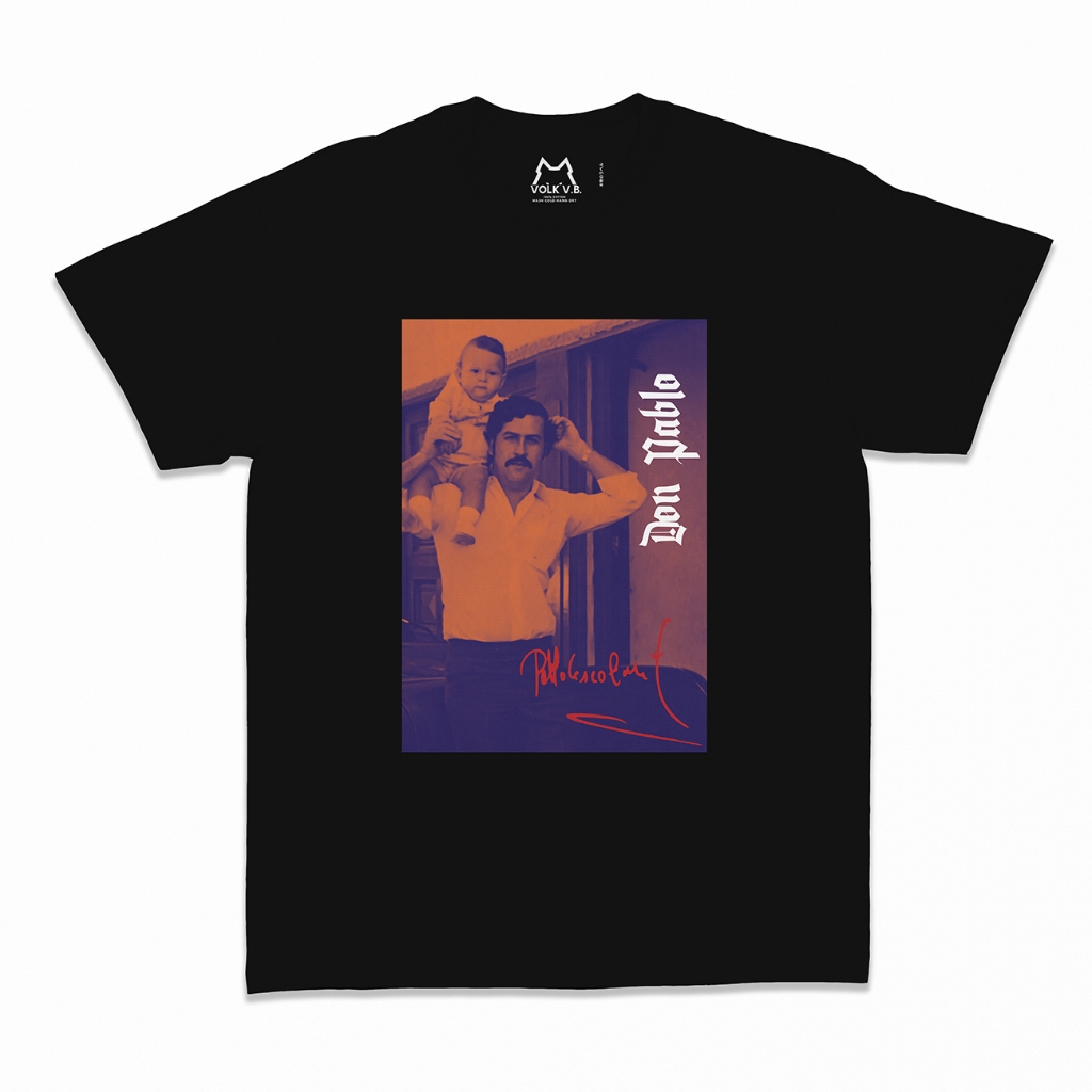 Volk Vibes - Pablo Escobar /Kaos Distro / Kaos Original / Kaos Premium