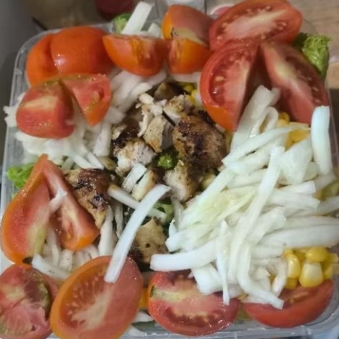 

TOMATO SALAD CHICKEN GRILL+JUICE