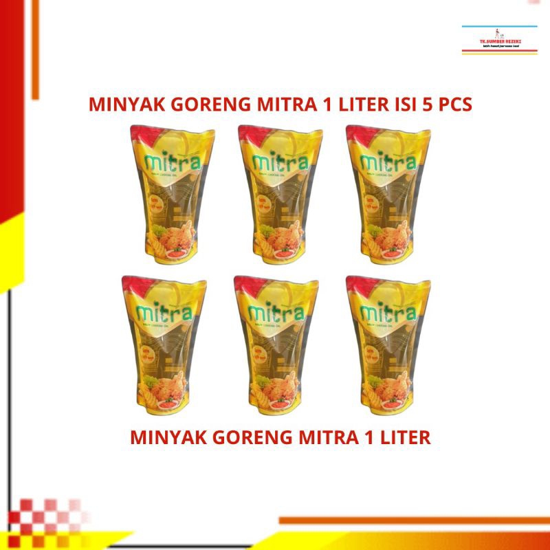 

[PAKET HEMAT ISI 6] Minyak Goreng Mitra 6 Liter Pouch PROMO MURAH/ Mitra Minyak Goreng 6 Liter Pouch PROMO MURAH