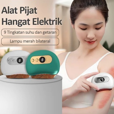Gua Sha Mesin Kecantikan Wajah Elektrik Peremajaan Wajah dan Tubuh Gua Sha 9 Tingkat Asli / Gua Sha 