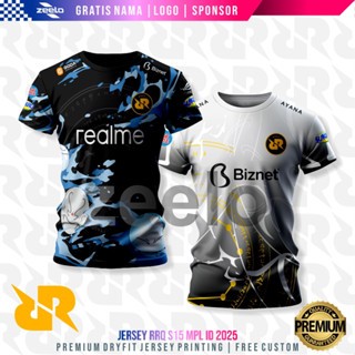 Jersey RRQ Terbaru 2025 S15 MPL Gratis Nama Ukuran Dewasa & Anak / Jersey RRQ 2025