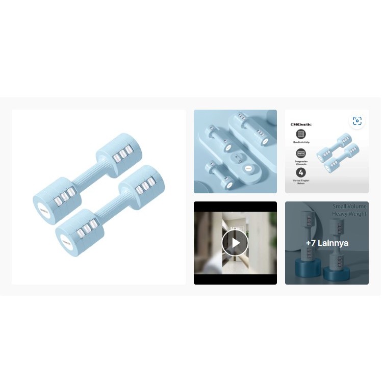 Kinetic Dumbbell Set [5kg/10kg/pair]