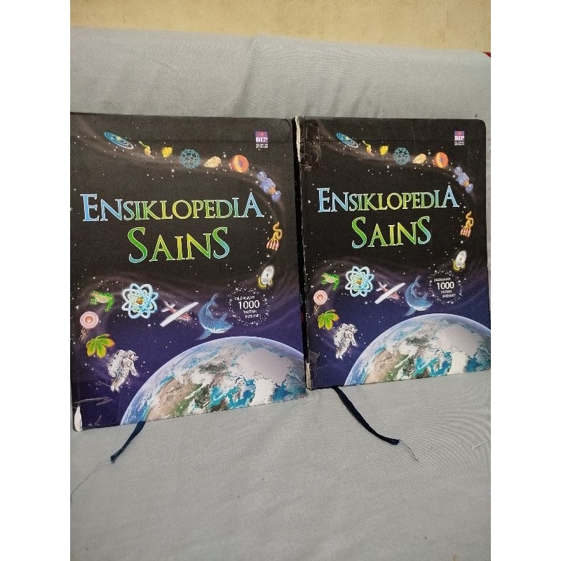preloved Ensiklopedia sains anak dilengkapi dengan 1000 tautan internet BIP