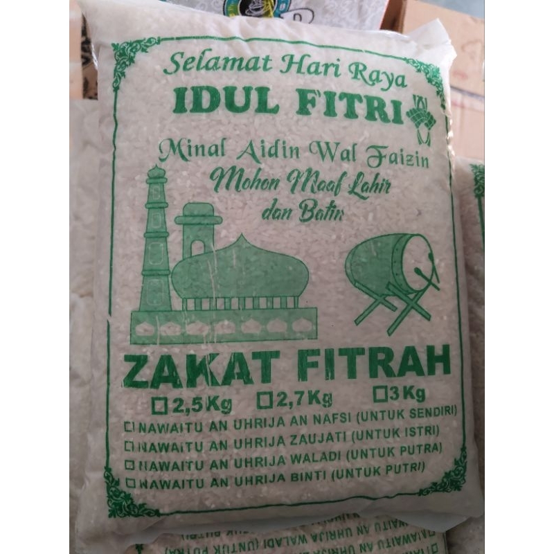 

Beras Zakat Fitrah 3 kg