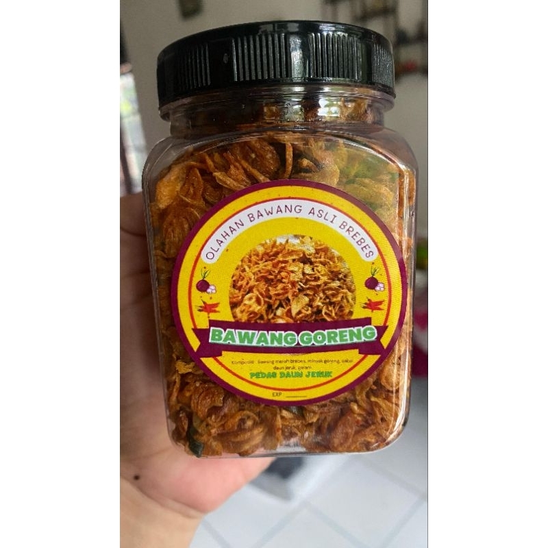 

Bawang goreng brebes aneka rasa kemasan 300ml