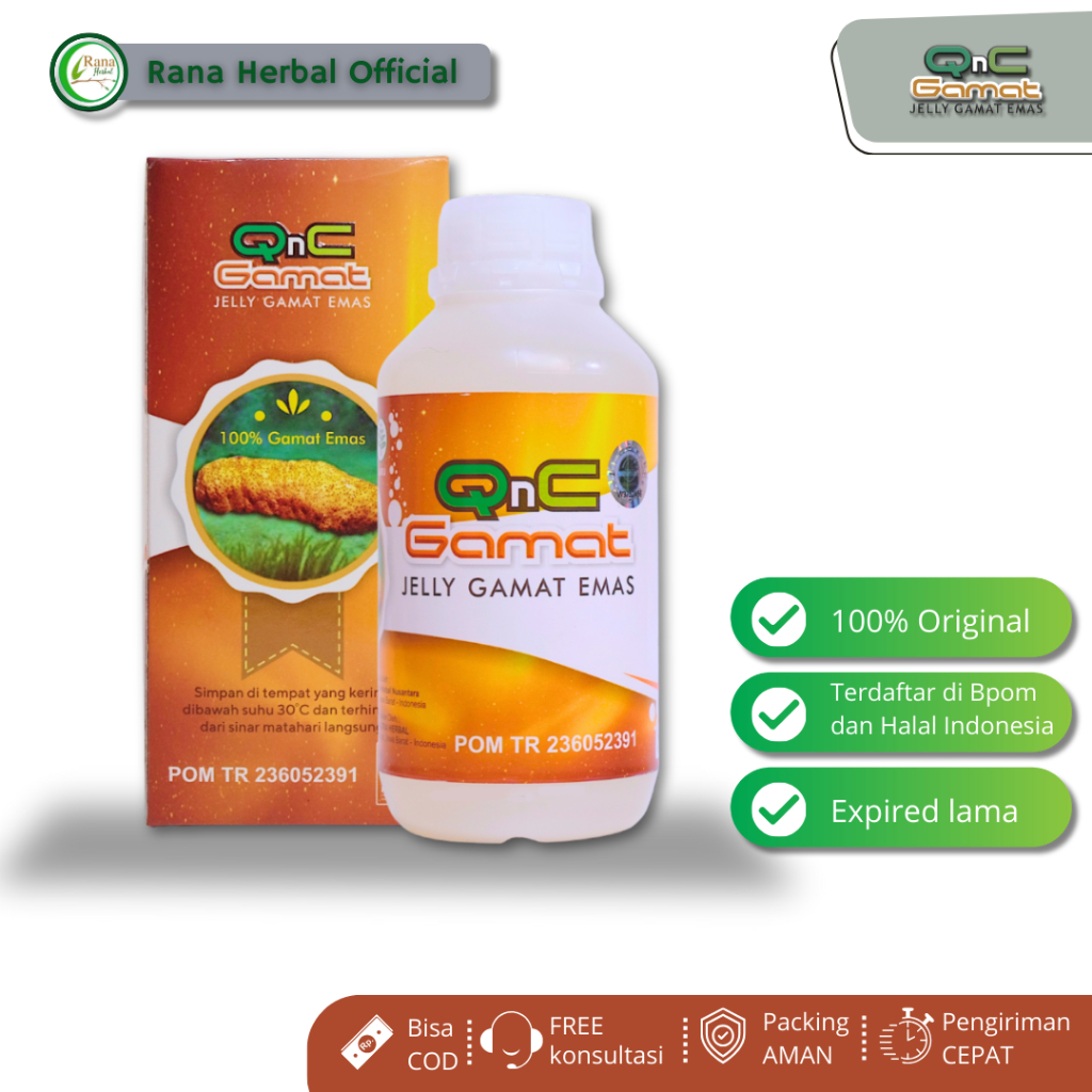 Q N C Jelly Gamat Obat Multi Khasiat 100% Original Asli – bisa COD