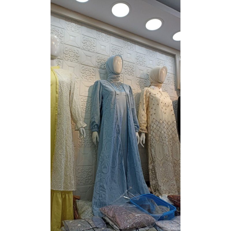 gamis edness Kayla 2 layer