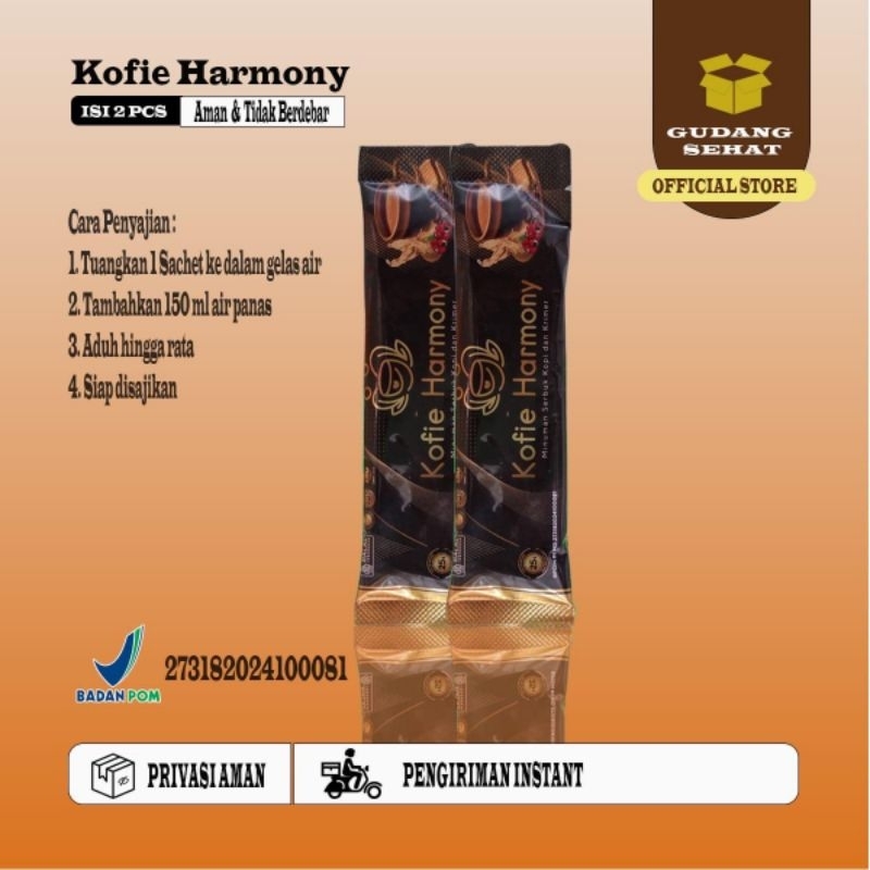 Basic Life Kofie Harmony Varian Sachet Sudah Bpom Dan Halal / Kopi Harmony