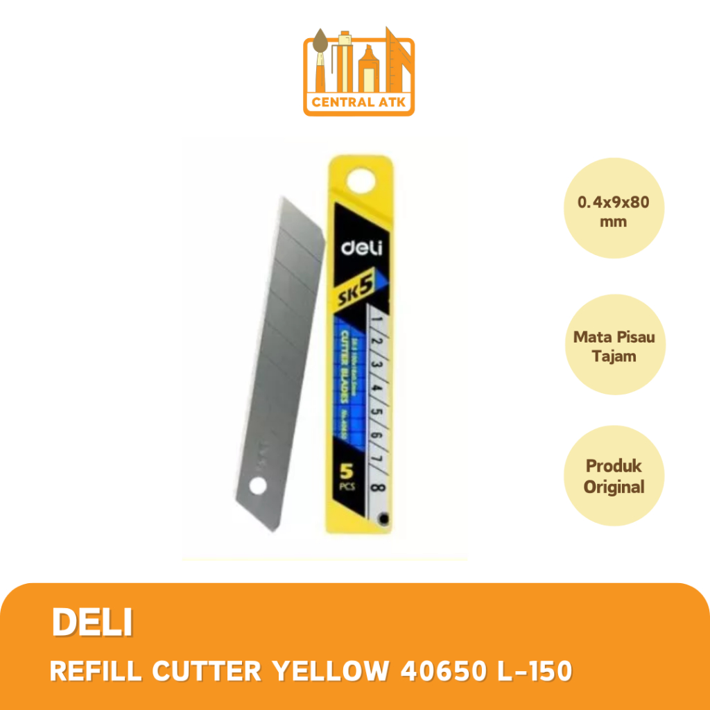 

REFILL / ISI CUTTER DELI 40650 (1 PCS)