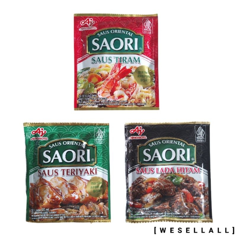 

Saori Saus Oriental 22-26 ml Sachet | 0105AAA
