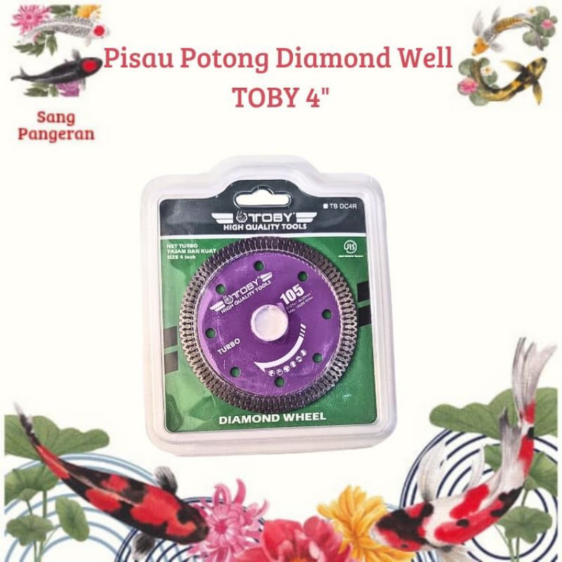 

Diamond Blade/Pisau Potong/ Diamond Well TOBY 4