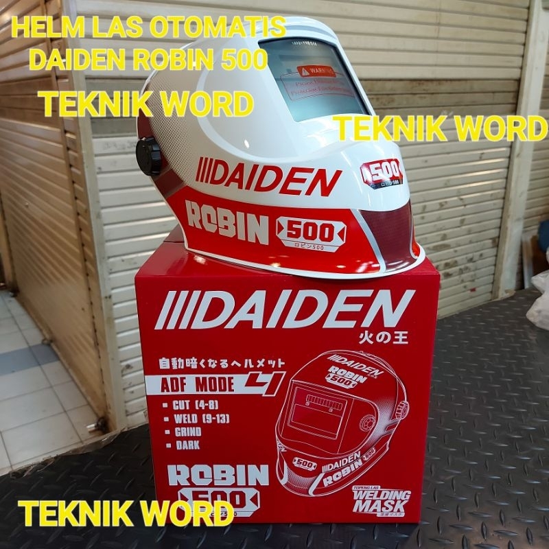 HELM LAS / KEDOK LAS / TOPENG LAS OTOMATIS DAIDEN ROBIN 500 / KEDOK LAS OTOMATIS
