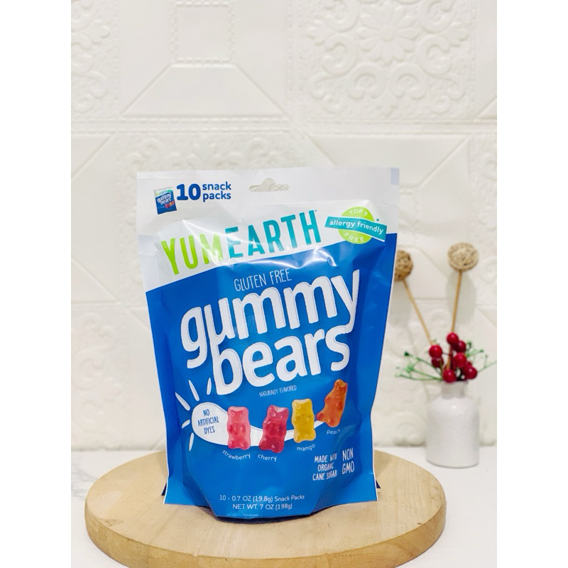 

Organic Gummie Snack pack (Yumearth) 10pc