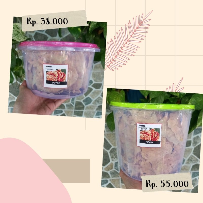 

peyek kacang peyek renyah 5 liter