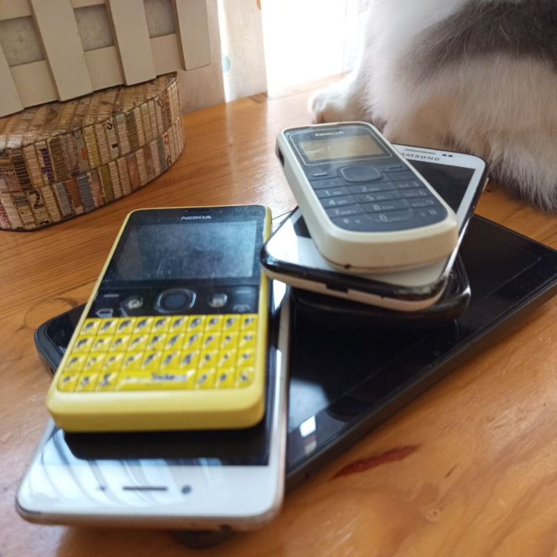 jual borongan 6pcs hp mati/hp android blackberry second