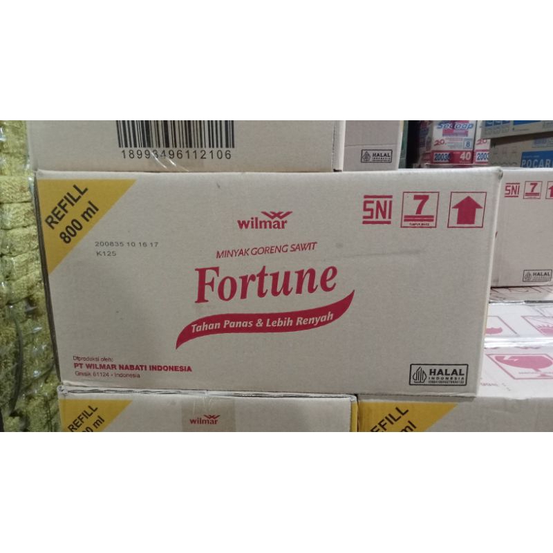 

Minyak Fortune revil kemasan 800ml [1karton