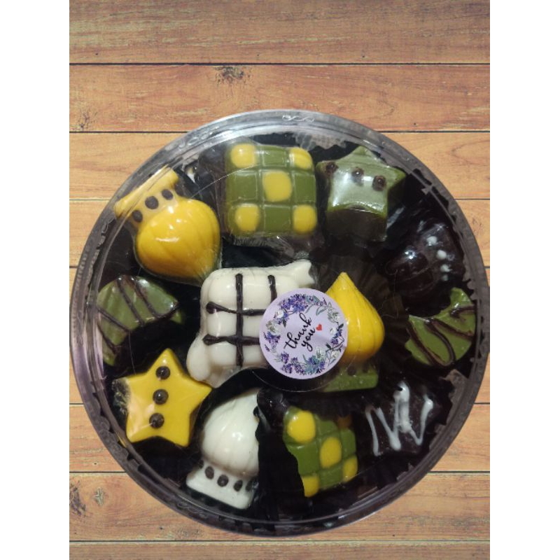

coklat praline/coklat sekat/coklat lebaran pesanan bu nurul