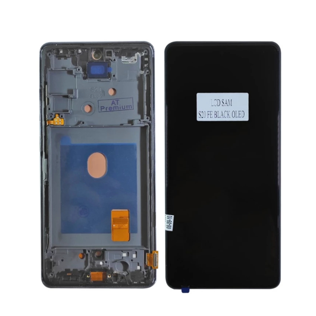 LCD SAM S20 FE OLED + FRAME FULLSET BLACK