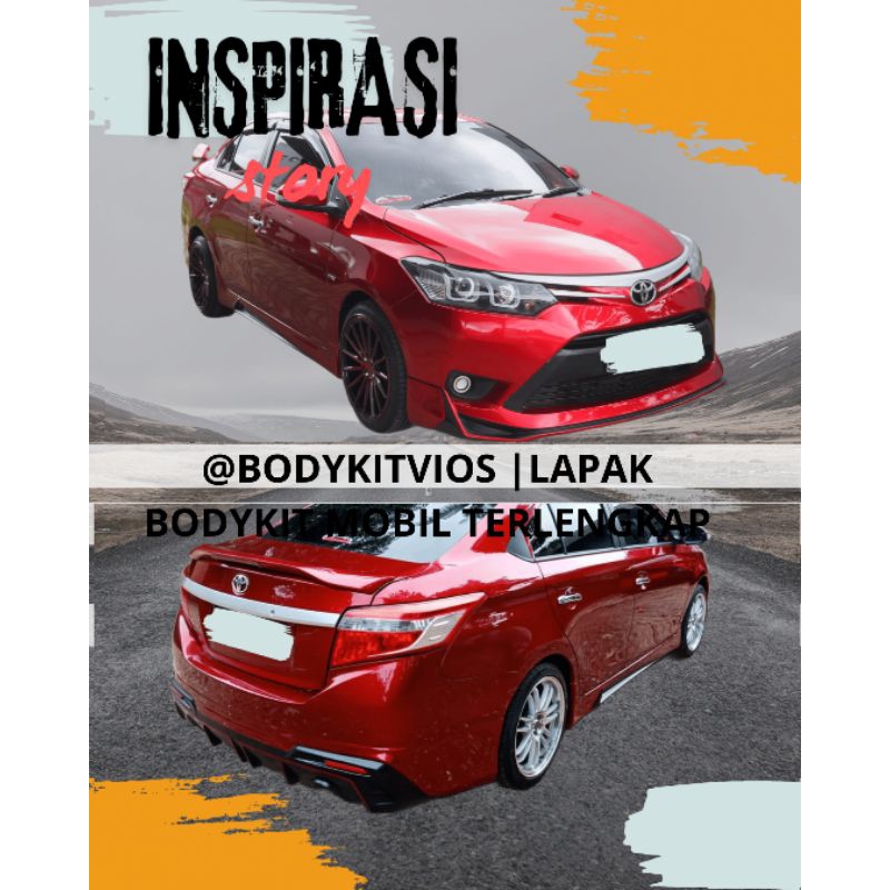 Bodykit Vios Drive 68 gen 3 fr