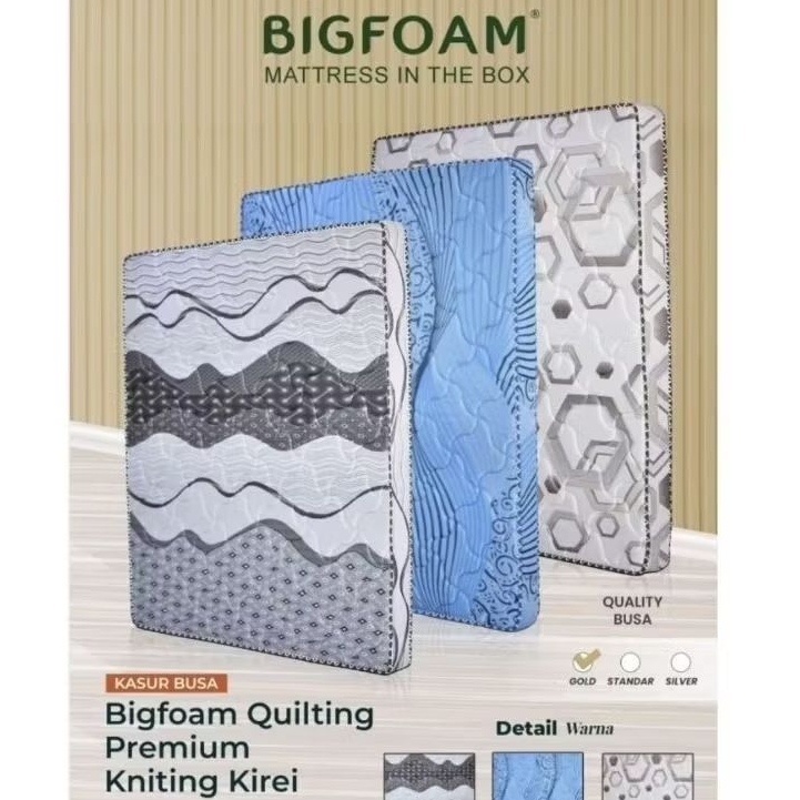 (GOJEK) KASUR BUSA BIGFOAM PREMIUM GARANSI 5 TAHUN