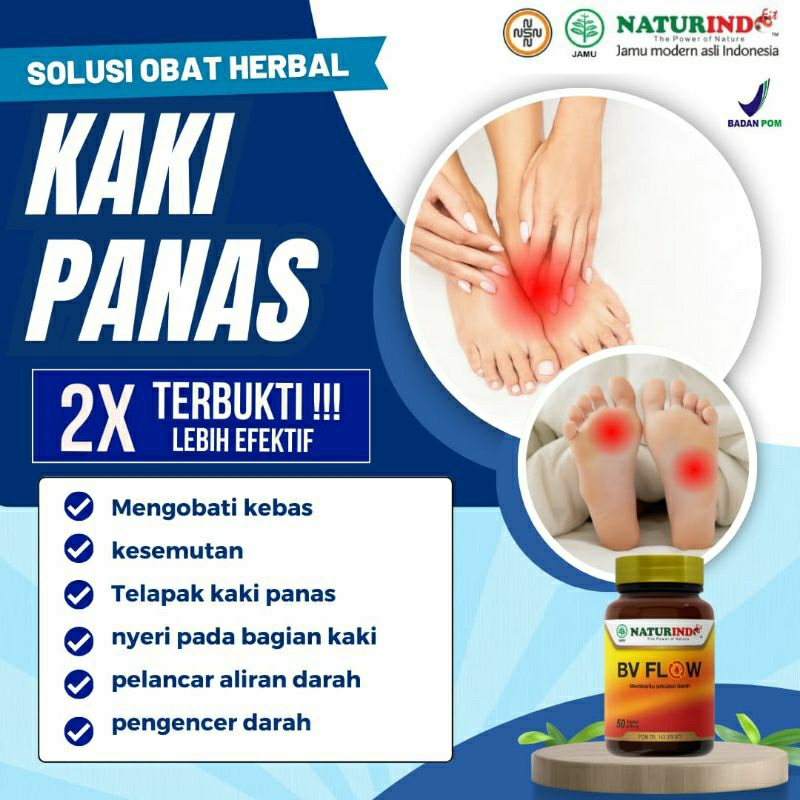 Obat kaki panas Neuropati diabetik terasa kesemutan terbakar