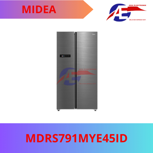 Kulkas Midea MDRS791MYE45ID |  Kulkas Side By Side Midea | Kulkas Side By Side | Kulkas 2 Pintu