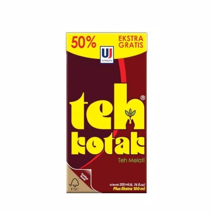 

Teh Kotak Ultra Jasmine 300 ml (Karton)