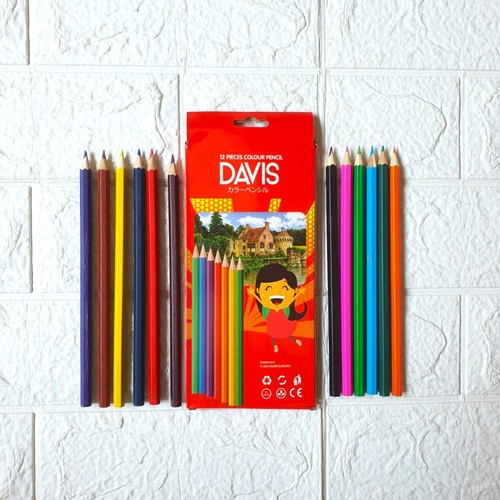

PENSIL WARNA DAVIS 12 WARNA | PINSIL WARNA DAVIS 12 PCS