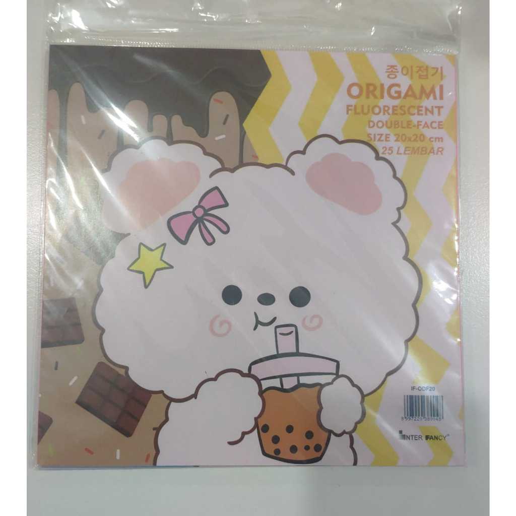 

Kertas Origami Double faze size 20x20 cm