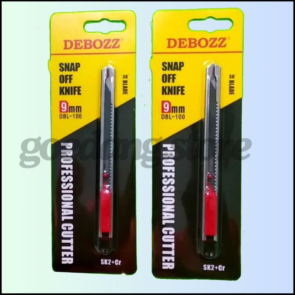 

Professional Cutter DEBOZZ 9mm DBL-100 (1pc)