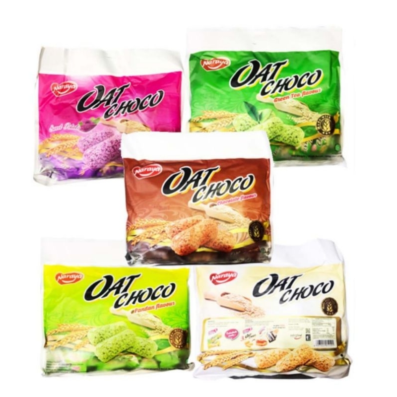 

Naraya Oat Choco Netto 400 gr Isi 40 pcs x 10gr