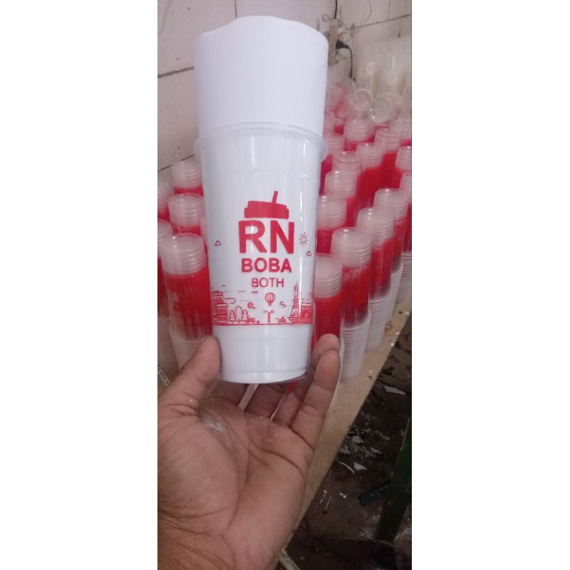Foto sablon cup free desain