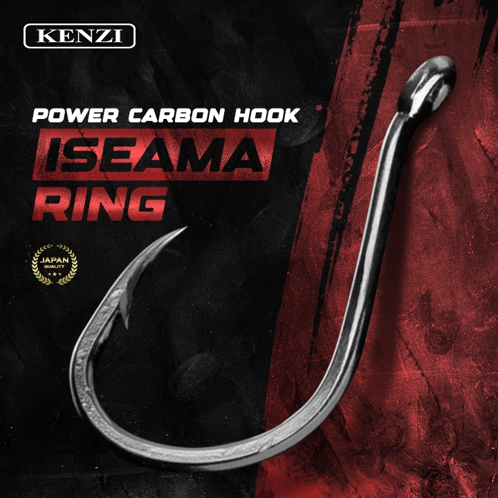 MATA KAIL KENZI ISEAMA RING BLACK NICKEL Kuat dan Tajam