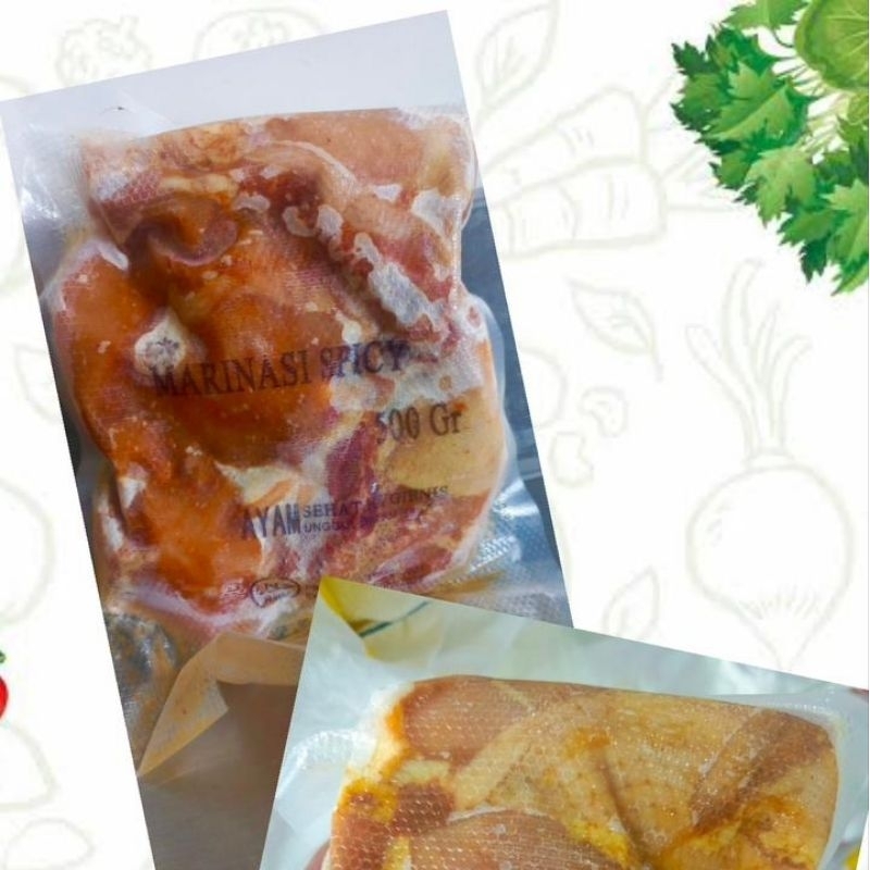 

ayam marinasi spicy ukuran 500Gram
