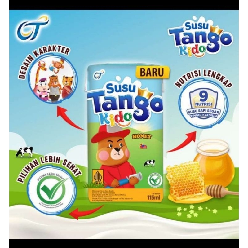 

Susu Tanggo Kido pcs/Susu UHT 115mL