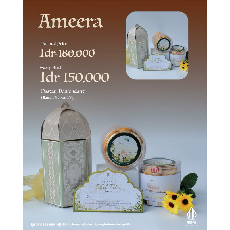 

AMEERA HAMPERS LEBARAN