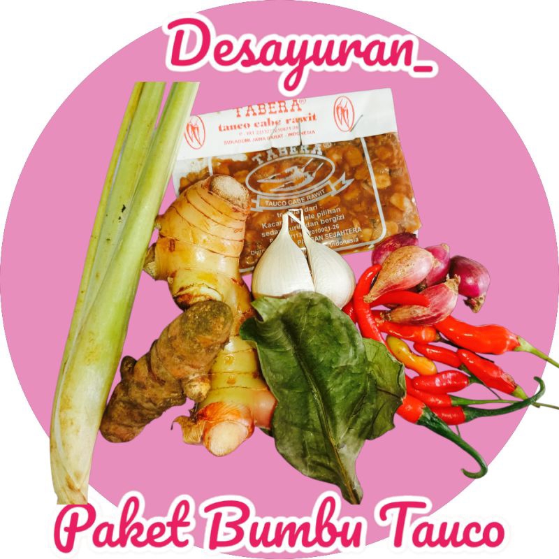 

Desayuran Paket Lengkap Bumbu Tauco