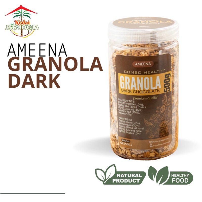 

Granola Dark Chocolate 500gr | Ameena Premium Quality